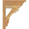 Ekena Millwork Merced Rough Sawn Traditional Outlooker, Western Red Cedar, 8"W x 18"D x 22"H OUT08X18X22MRC01RWR - alternate 2